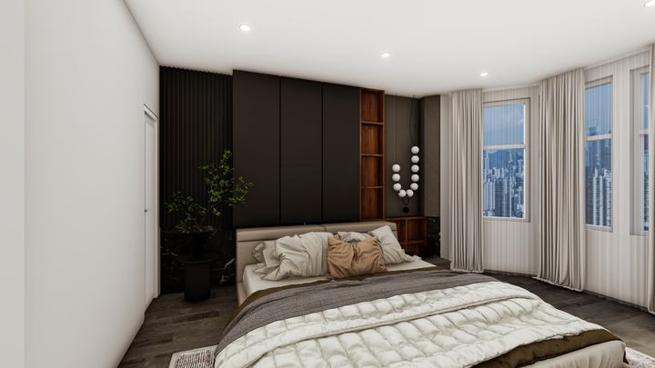 Bedroom design – 3D visualisation – Star Design Solutions