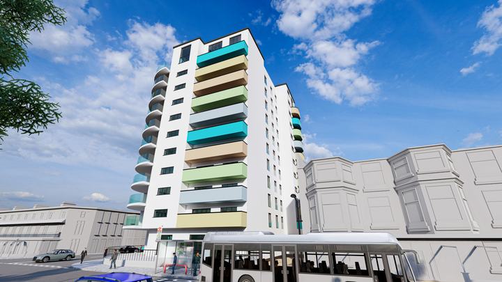 Marine Parade apartment building – 3D visualisation – Star Design Solutions project