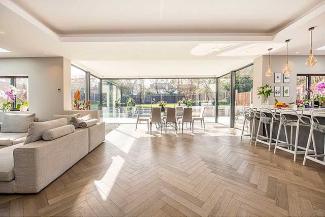 Open-plan kitchen, dining and living extension – Star Design Solutions